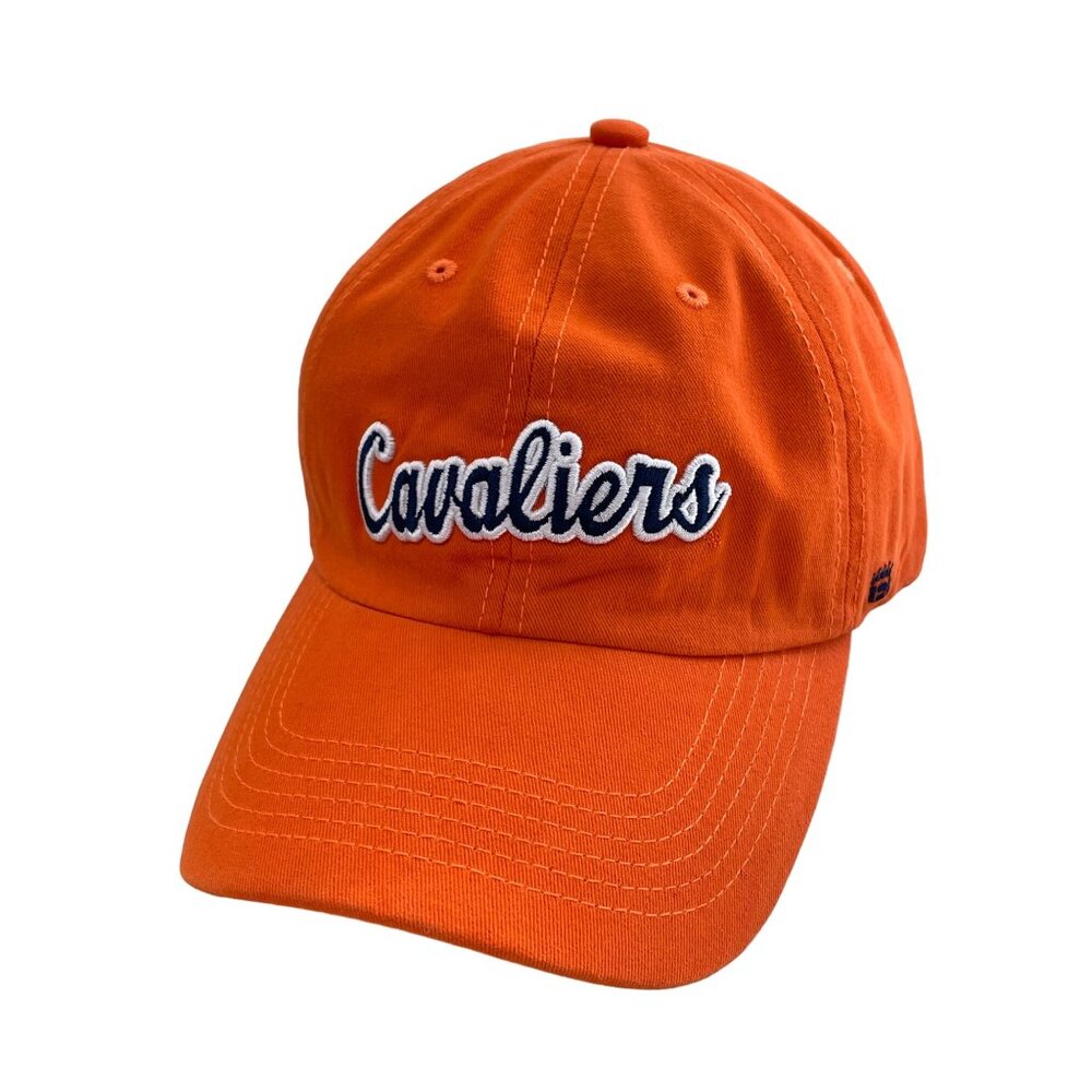 Homefield Cavaliers Adjustable Baseball Hat OS Orange Blue White Outdoor College